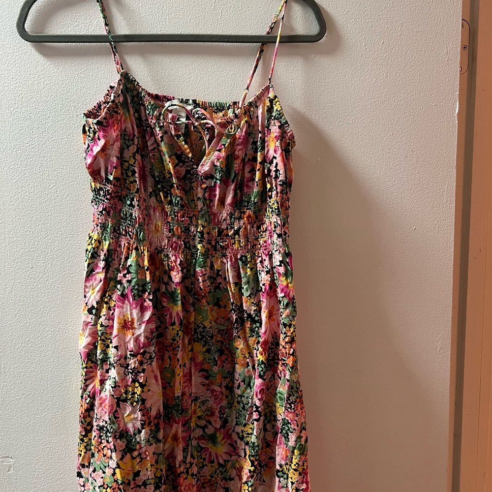 floral print maxi